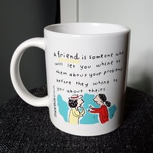 Shoebox 'Friend' mug